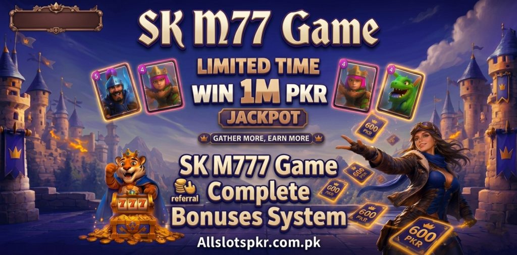 SK M777 Game Allslotspkr.com.pk