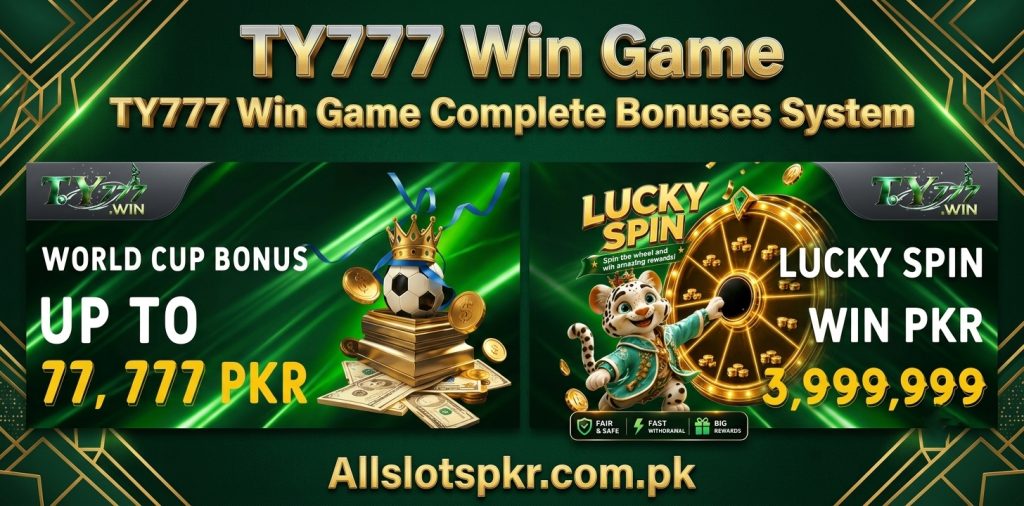 TY777 Win Game Allslotspkr.com.pk