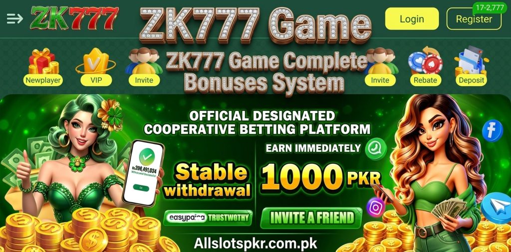 ZK777 Game Allslotspkr.com.pk