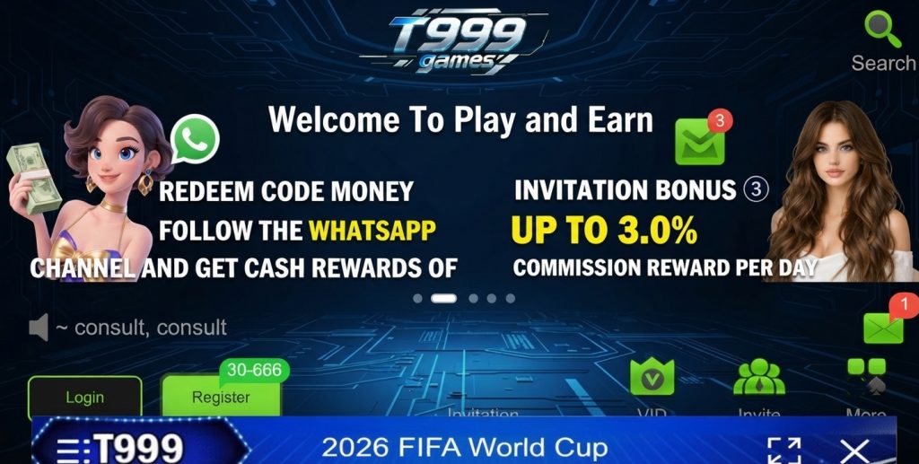 T999 Game Allslotspkr.com.pk